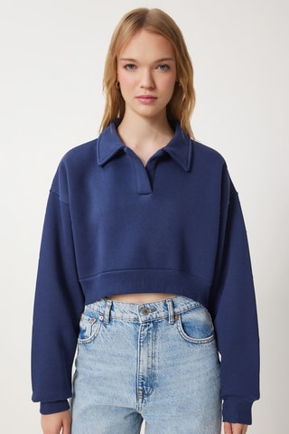 Sweat court - Bleu marine