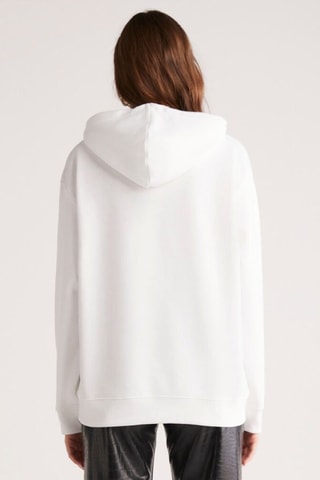 Sweat com capuz - Branco