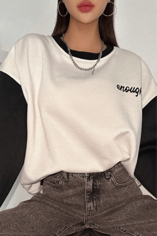 Sweat - Noir et blanc