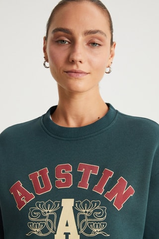 Sweat - Verde-escuro