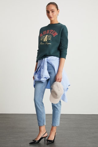 Sweat - Verde-escuro