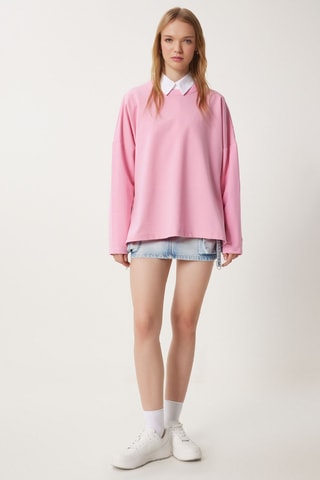 Sweat oversize - Rose