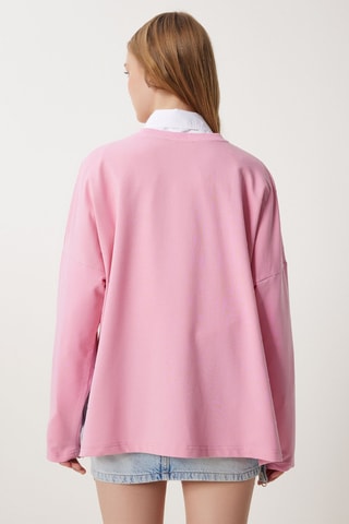 Sweat oversize - Rose