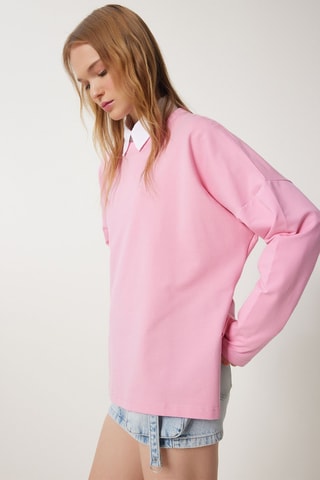 Sweat oversize - Rose
