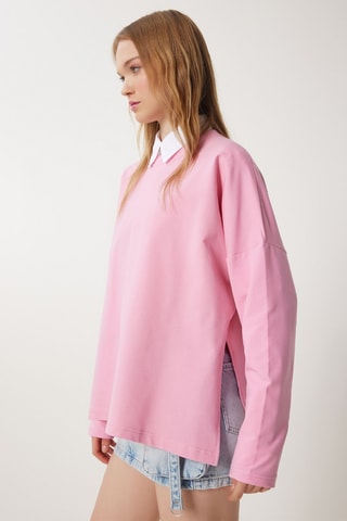 Sweat oversize - Rose