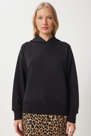 Sweat à capuche - Noir