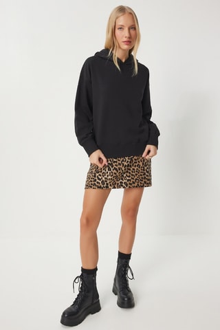 Sweat à capuche - Noir