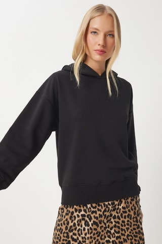 Sweat à capuche - Noir