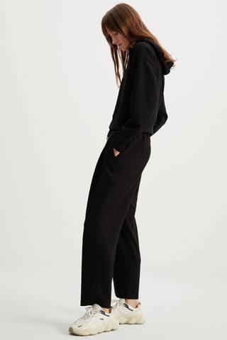Sweat relaxed com capuz - Preto