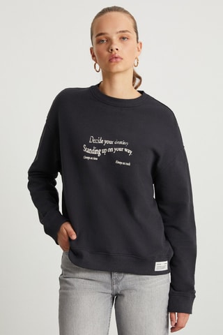Sweat oversize - Anthracite
