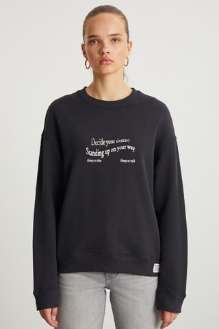 Sweat oversize - Anthracite