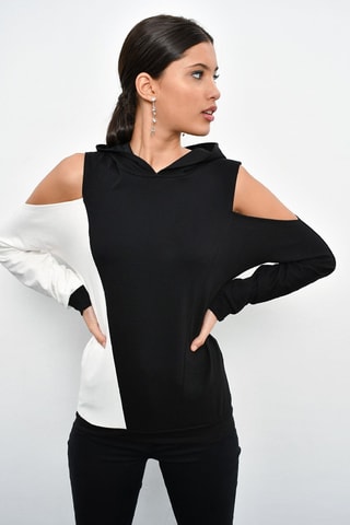 Sweat à capuche - Noir