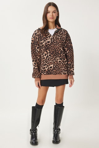 Sweat - Noir et marron
