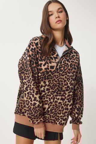 Sweat - Noir et marron