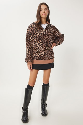 Sweat - Noir et marron