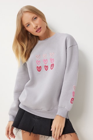 Sweat - Gris clair