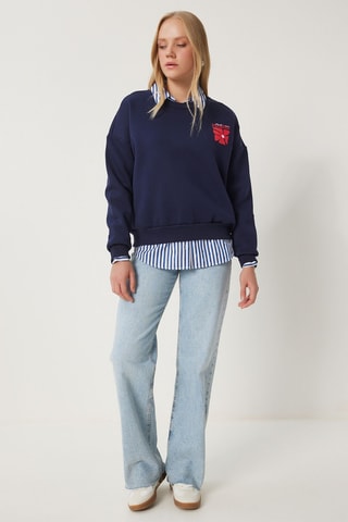 Sweat - Bleu marine