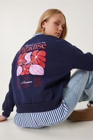 Sweat - Bleu marine