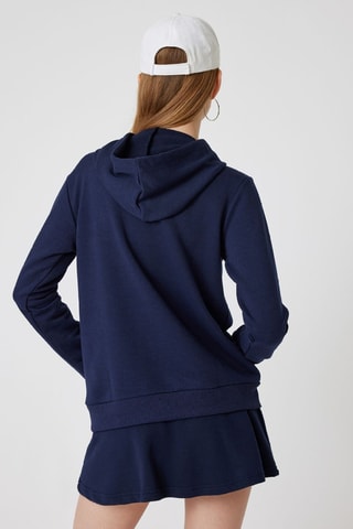 Sweat à capuche - Bleu marine