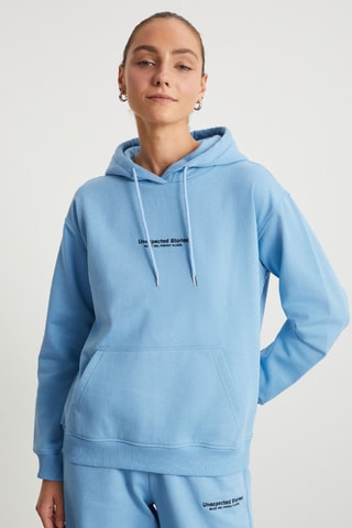 Sweat à capuche - Bleu clair