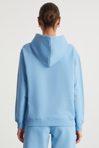 Sweat à capuche - Bleu clair