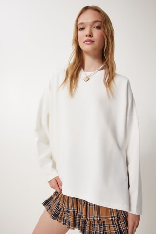 Sweat oversize - Ecru