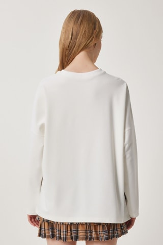Sweat oversize - Ecru