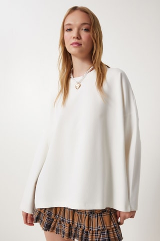 Sweat oversize - Ecru