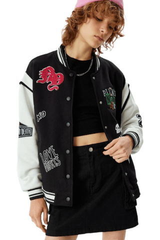 Teddy oversize - Noir