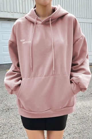 Sweat à capuche - Lilas