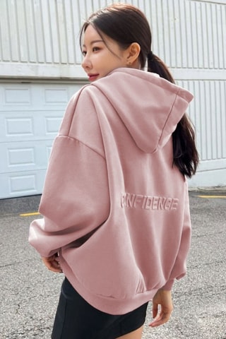 Sweat à capuche - Lilas