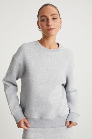 Sweat - Gris clair chiné