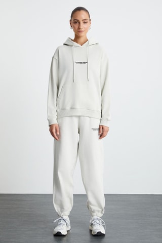Sweat à capuche - Gris clair