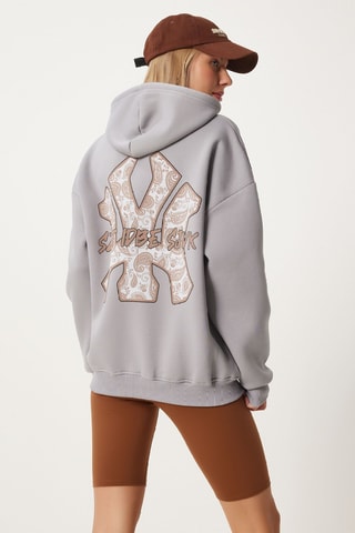 Sweat oversize - Gris