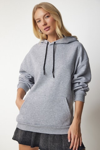 Sweat à capuche - Gris