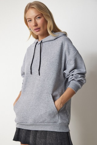 Sweat à capuche - Gris