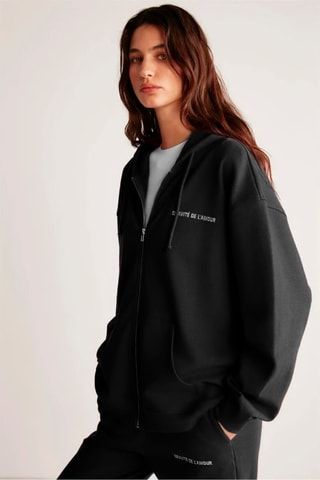 Sweat à capuche - Noir