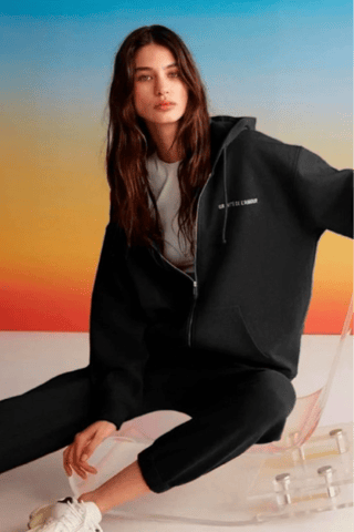 Sweat à capuche - Noir