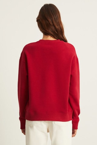 Sweat oversize - Rouge