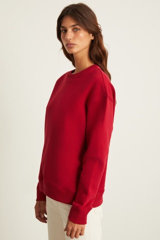 Sweat oversize - Rouge