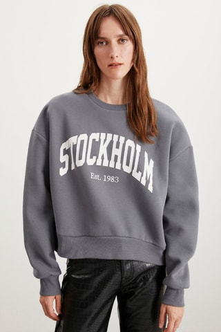 Sweat oversize - Gris