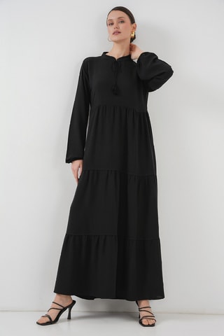 Vestido comprido - Preto