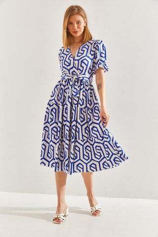 Vestido midi - Branco