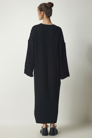 Vestido-camisola - Preto