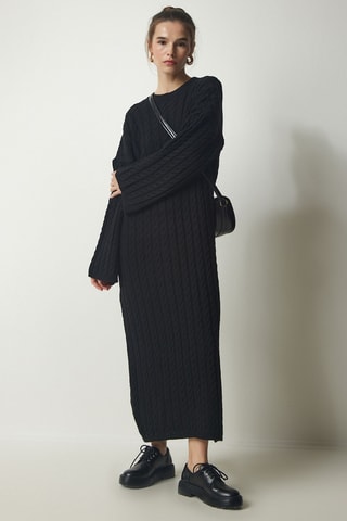 Vestido-camisola - Preto