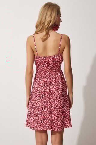 Vestido estilo patinadora - Vermelho