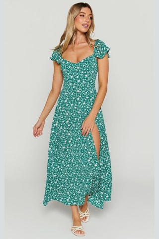 Vestido comprido - Verde