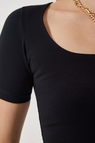 Crop top - Noir