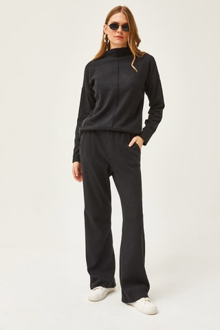 Top et pantalon - Noir