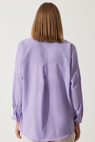 Camisa oversize - Lilás